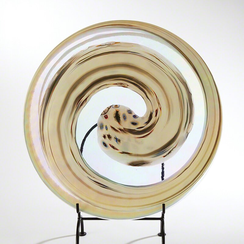 Global Views Spiral Flat Decorative Plate Perigold